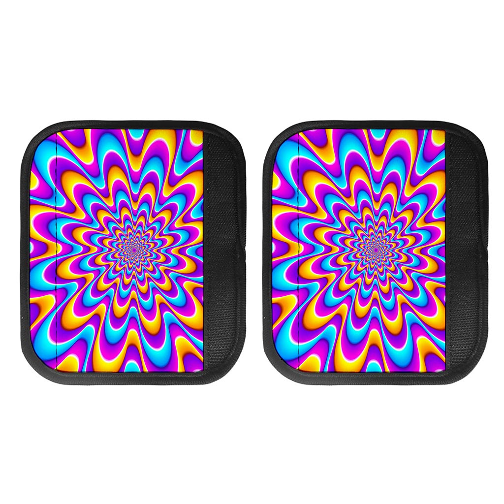 Splashing Colors Moving Optical Illusion Handle Covers