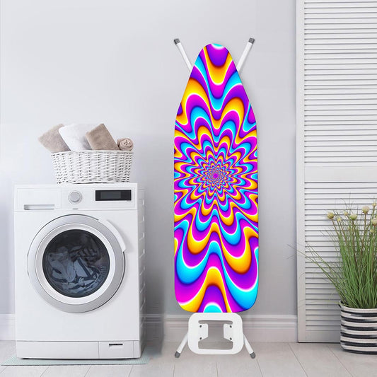 Splashing Colors Moving Optical Illusion Ironing Board Cover