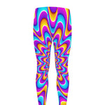 Splashing Colors Moving Optical Illusion Men's leggings