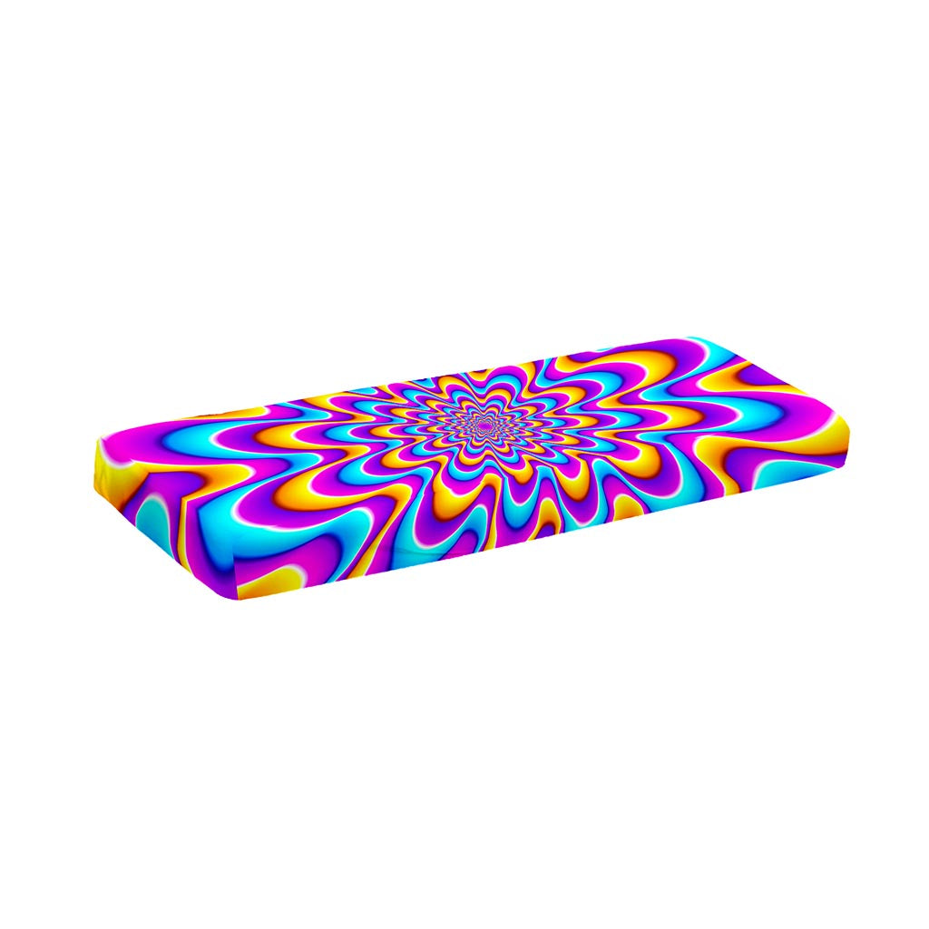 Splashing Colors Moving Optical Illusion Piano Keyboard Cover