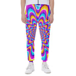 Splashing Colors Moving Optical Illusion Scuba Joggers