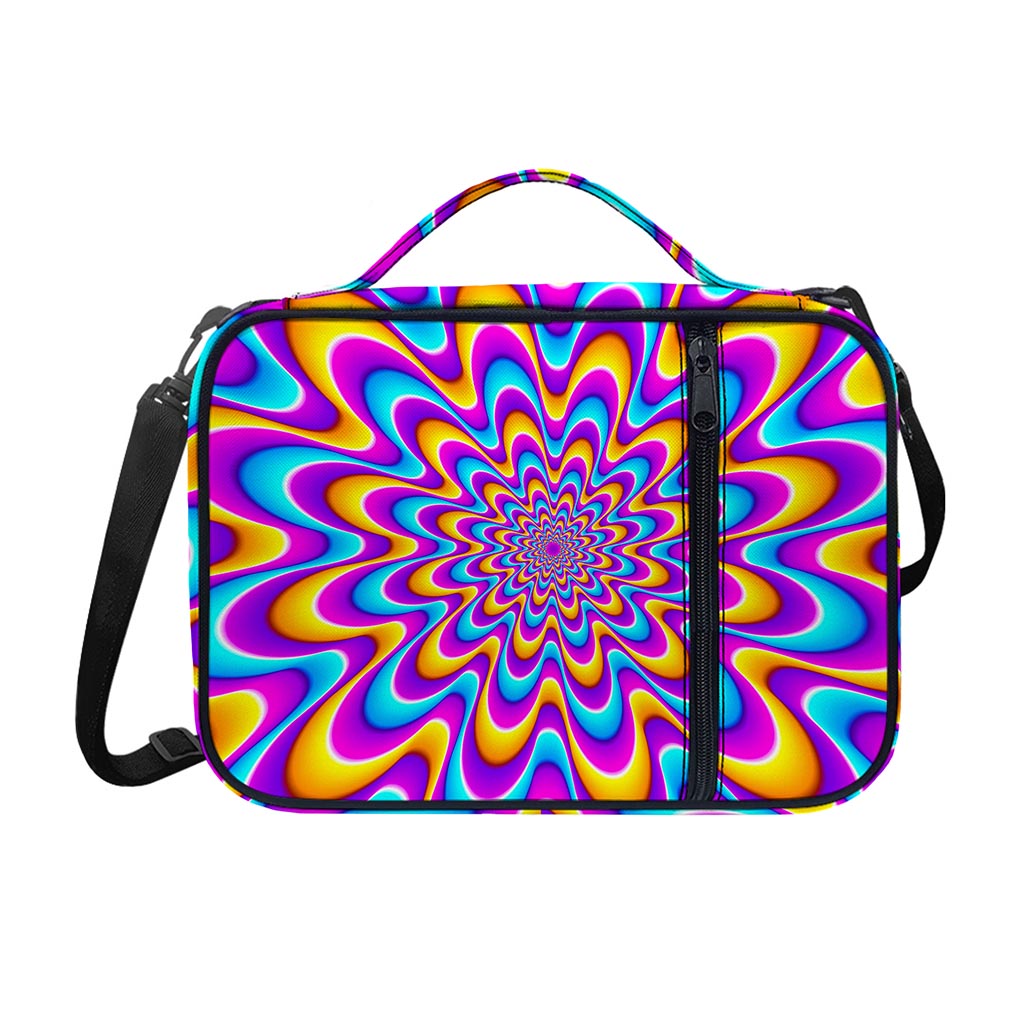 Splashing Colors Moving Optical Illusion Shoulder Strap Bible Bag