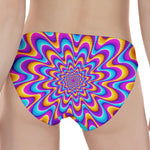 Splashing Colors Moving Optical Illusion Women's Panties