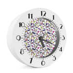 Spring Butterfly Pattern Print Alarm Clock