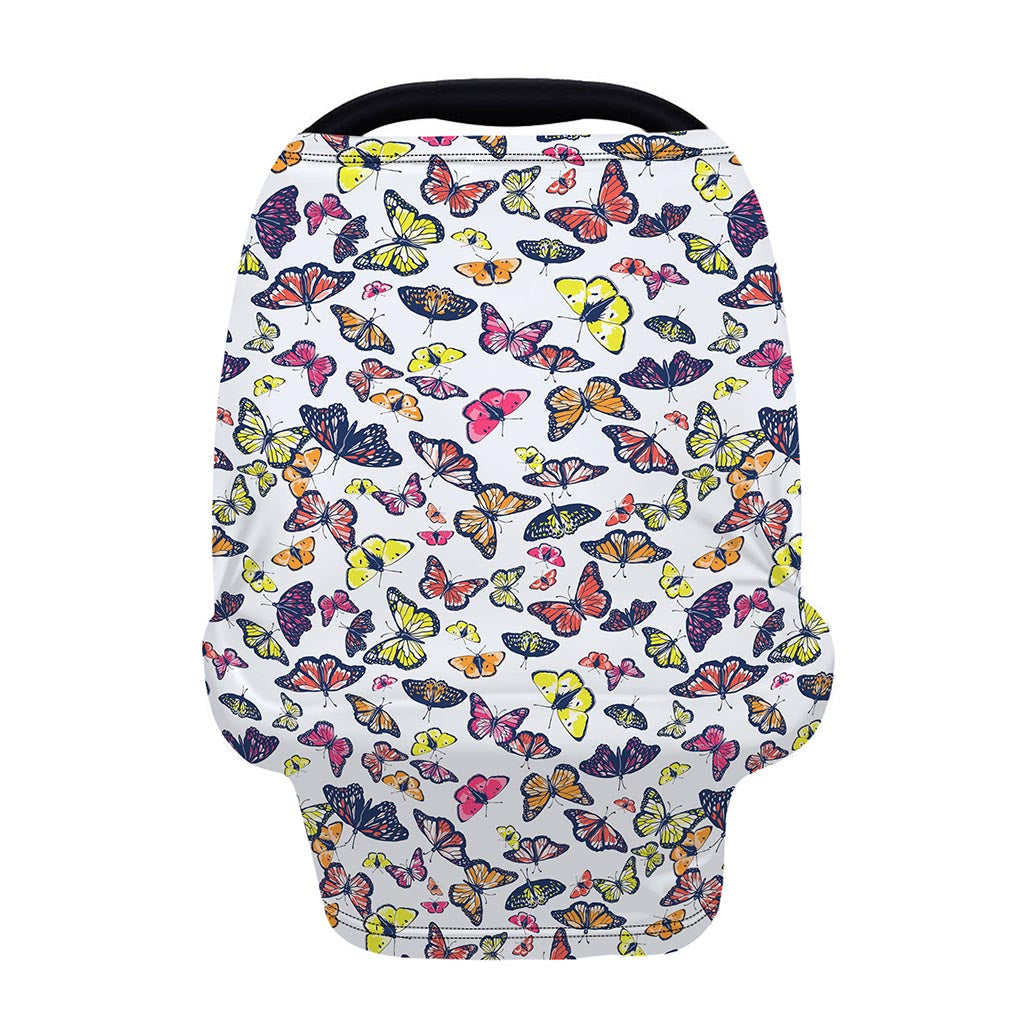 Spring Butterfly Pattern Print Baby Seat Cover