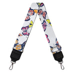 Spring Butterfly Pattern Print Bag Strap