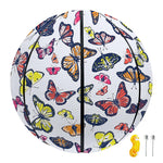 Spring Butterfly Pattern Print Basketball