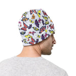 Spring Butterfly Pattern Print Beanie