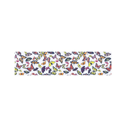 Spring Butterfly Pattern Print Bed Runner
