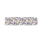 Spring Butterfly Pattern Print Bed Runner