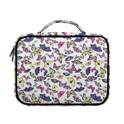 Spring Butterfly Pattern Print Briefcase Bible Bag