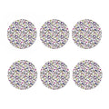 Spring Butterfly Pattern Print Coaster Set