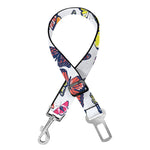 Spring Butterfly Pattern Print Dog Seat Belt