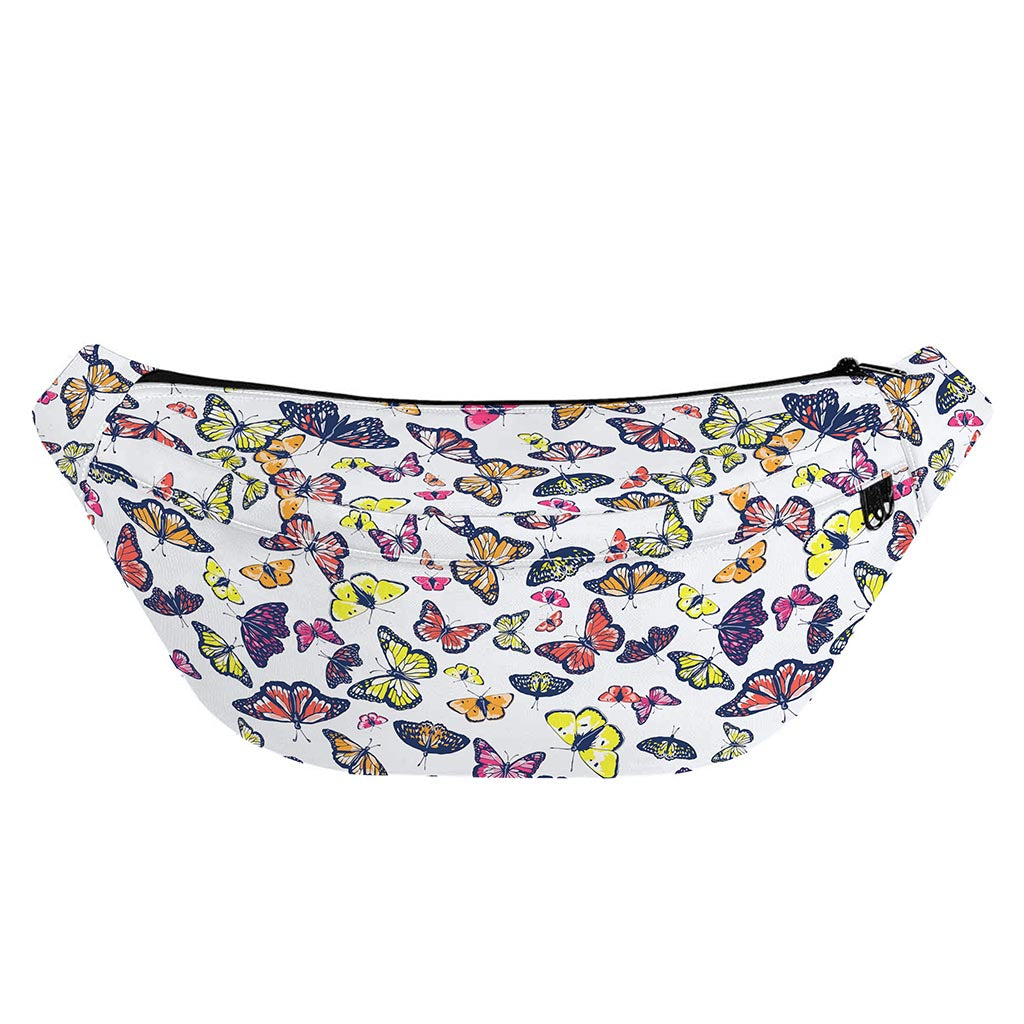 Spring Butterfly Pattern Print Fanny Pack