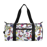 Spring Butterfly Pattern Print Gym Bag