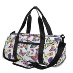 Spring Butterfly Pattern Print Gym Bag