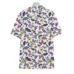 Spring Butterfly Pattern Print Hawaiian Shirt