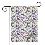 Spring Butterfly Pattern Print House Flag