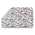Spring Butterfly Pattern Print Indoor Door Mat