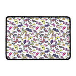 Spring Butterfly Pattern Print Kitchen Mat