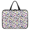 Spring Butterfly Pattern Print Laptop Sleeve With Handle