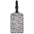 Spring Butterfly Pattern Print Luggage Tag