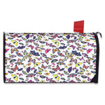 Spring Butterfly Pattern Print Mailbox Cover