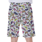 Spring Butterfly Pattern Print Men's Beach Shorts