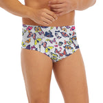Spring Butterfly Pattern Print Men's Briefs
