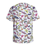 Spring Butterfly Pattern Print Men's Sports T-Shirt