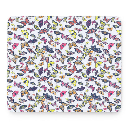 Spring Butterfly Pattern Print Mouse Pad