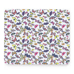 Spring Butterfly Pattern Print Mouse Pad