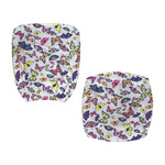 Spring Butterfly Pattern Print Office Chair Cover