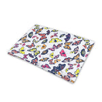 Spring Butterfly Pattern Print Pet Cooling Mat Cover