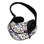 Spring Butterfly Pattern Print Pet Sling Carrier