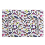 Spring Butterfly Pattern Print Placemat