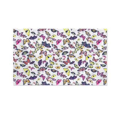 Spring Butterfly Pattern Print Polyester Flag
