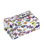 Spring Butterfly Pattern Print Rectangle Tissue Box Cover