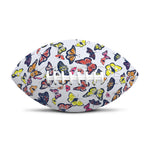 Spring Butterfly Pattern Print Rugby Ball