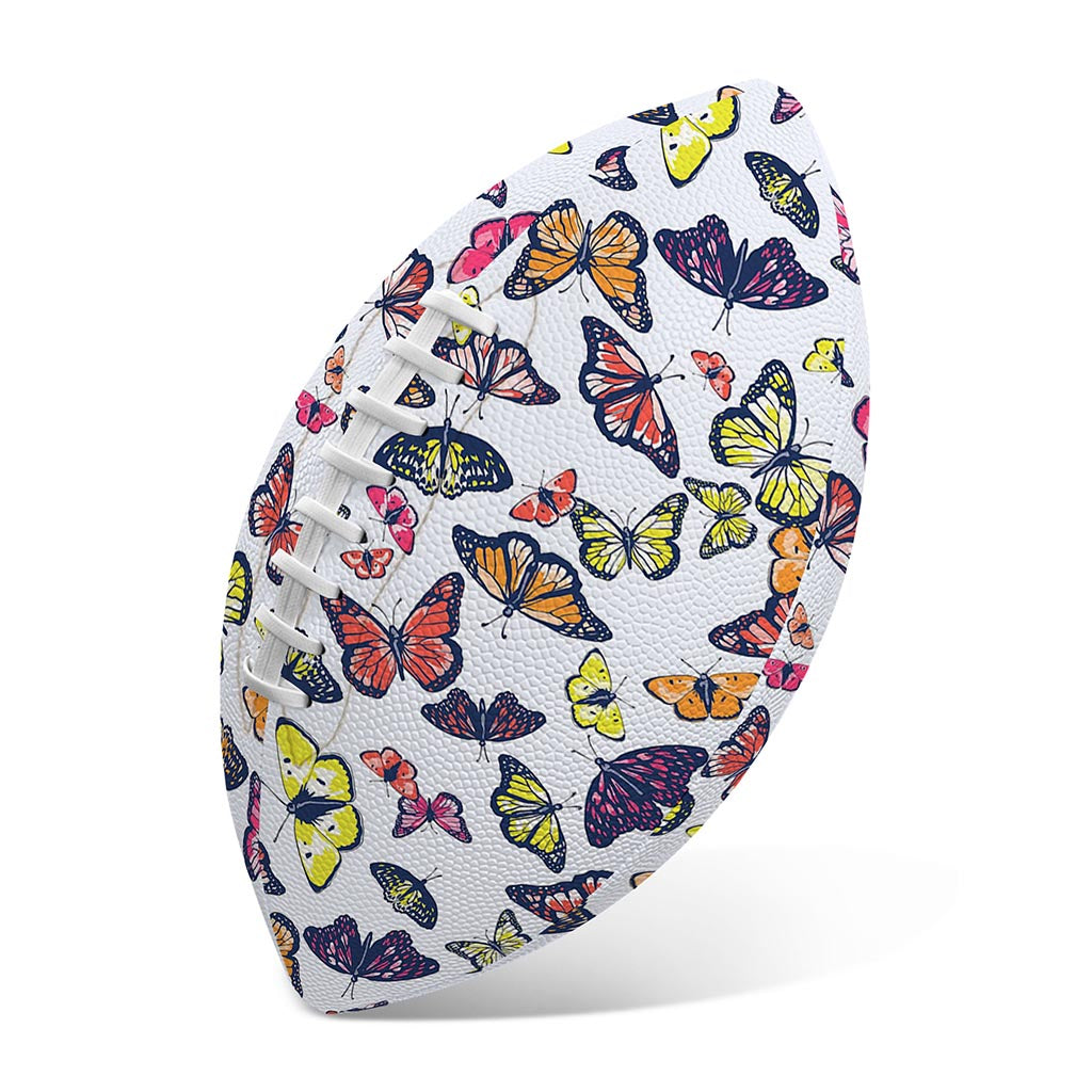 Spring Butterfly Pattern Print Rugby Ball