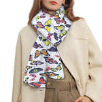 Spring Butterfly Pattern Print Scarf