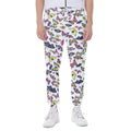 Spring Butterfly Pattern Print Joggers