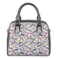 Spring Butterfly Pattern Print Shoulder Handbag