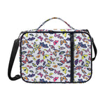 Spring Butterfly Pattern Print Shoulder Strap Bible Bag