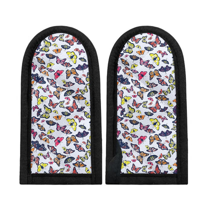 Spring Butterfly Pattern Print Skillet Handle Cover