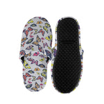 Spring Butterfly Pattern Print Slippers