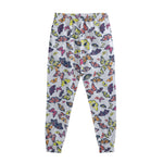 Spring Butterfly Pattern Print Sweatpants