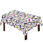 Spring Butterfly Pattern Print Tablecloth