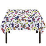 Spring Butterfly Pattern Print Tablecloth