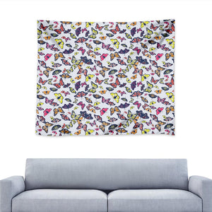 Spring Butterfly Pattern Print Tapestry